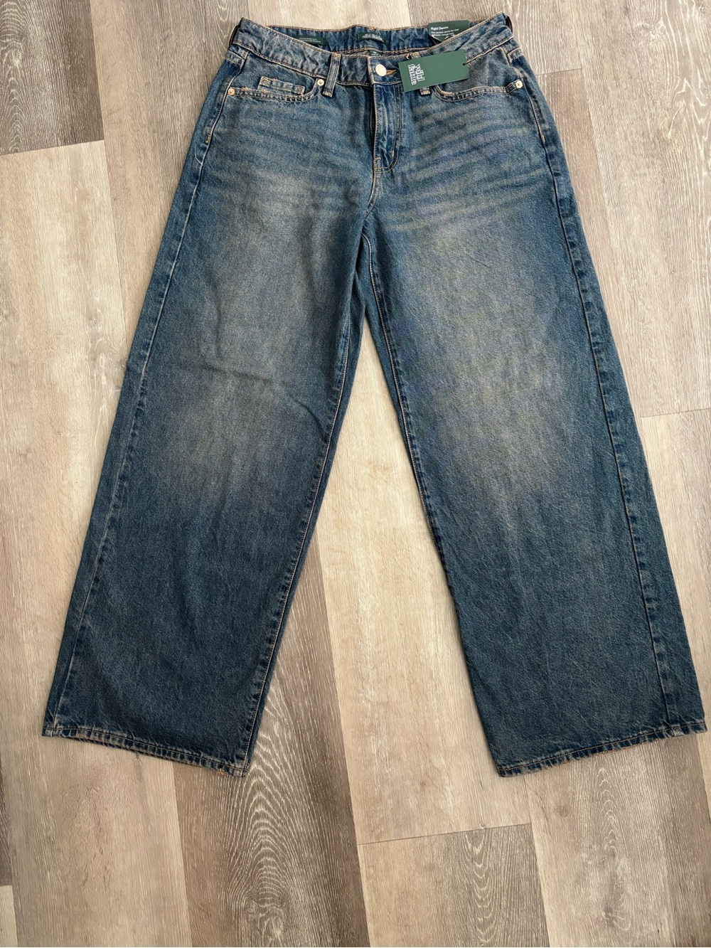 wild fable size 12 Woman’s Wide-Leg Blue Jeans